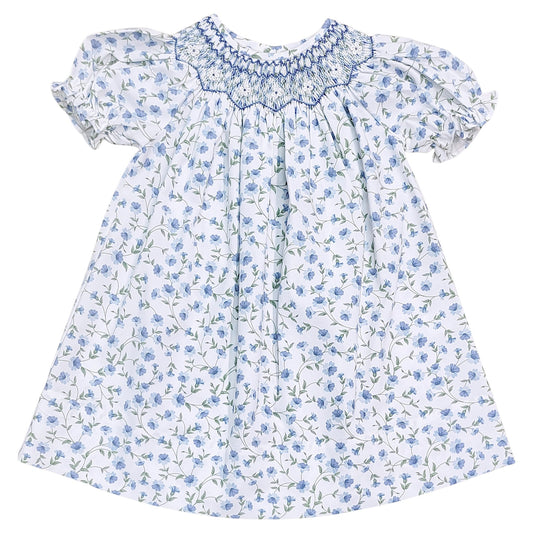 Sweet Dreams Smocked Glory Floral Dress