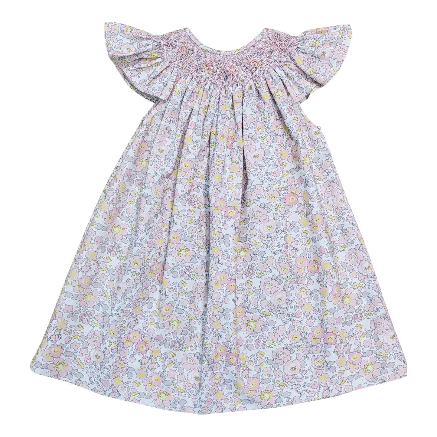 Sweet Dreams Floral Print Smocked Dress