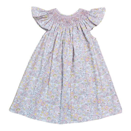 Sweet Dreams Floral Print Smocked Dress