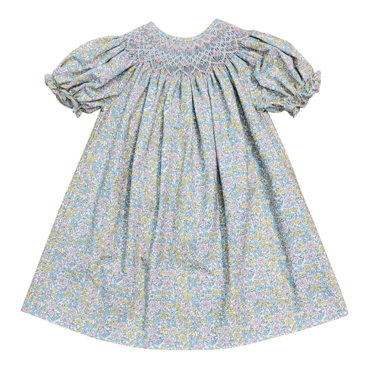 Sweet Dreams Yvonne Floral Smocked Dress