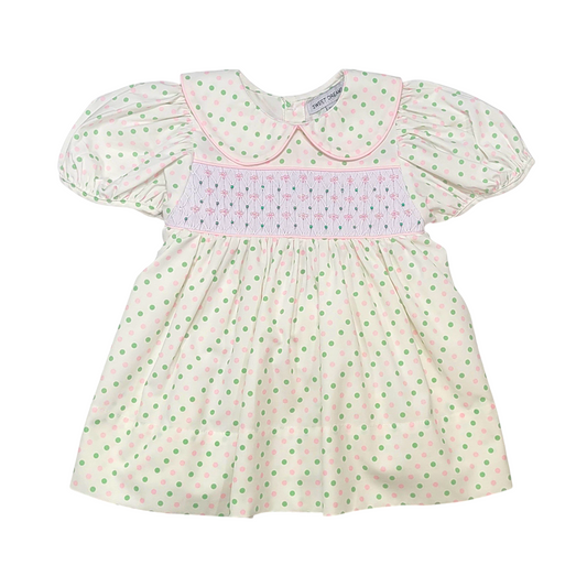 Sweet Dreams Pearl Smocked Dress