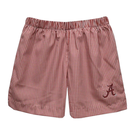 Vive La Fete Alabama Embroidered Gingham Short