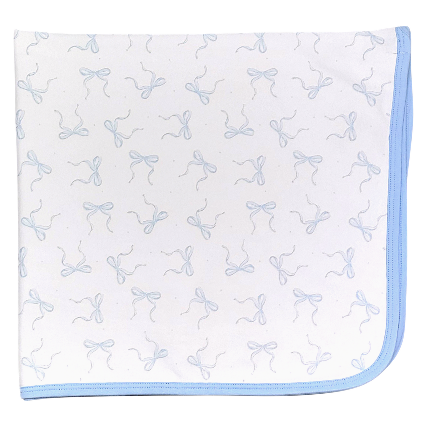 Luigi Bow Print Blanket