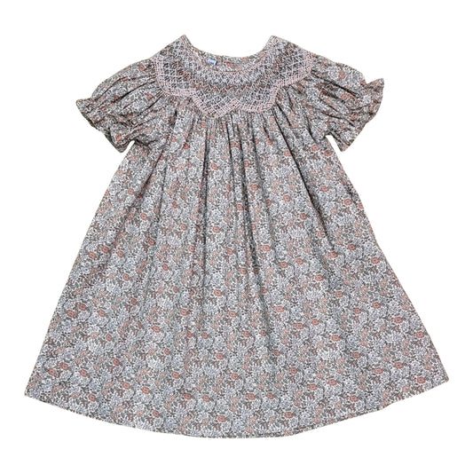Sweet Dreams Sabrina Flower Smocked Dress