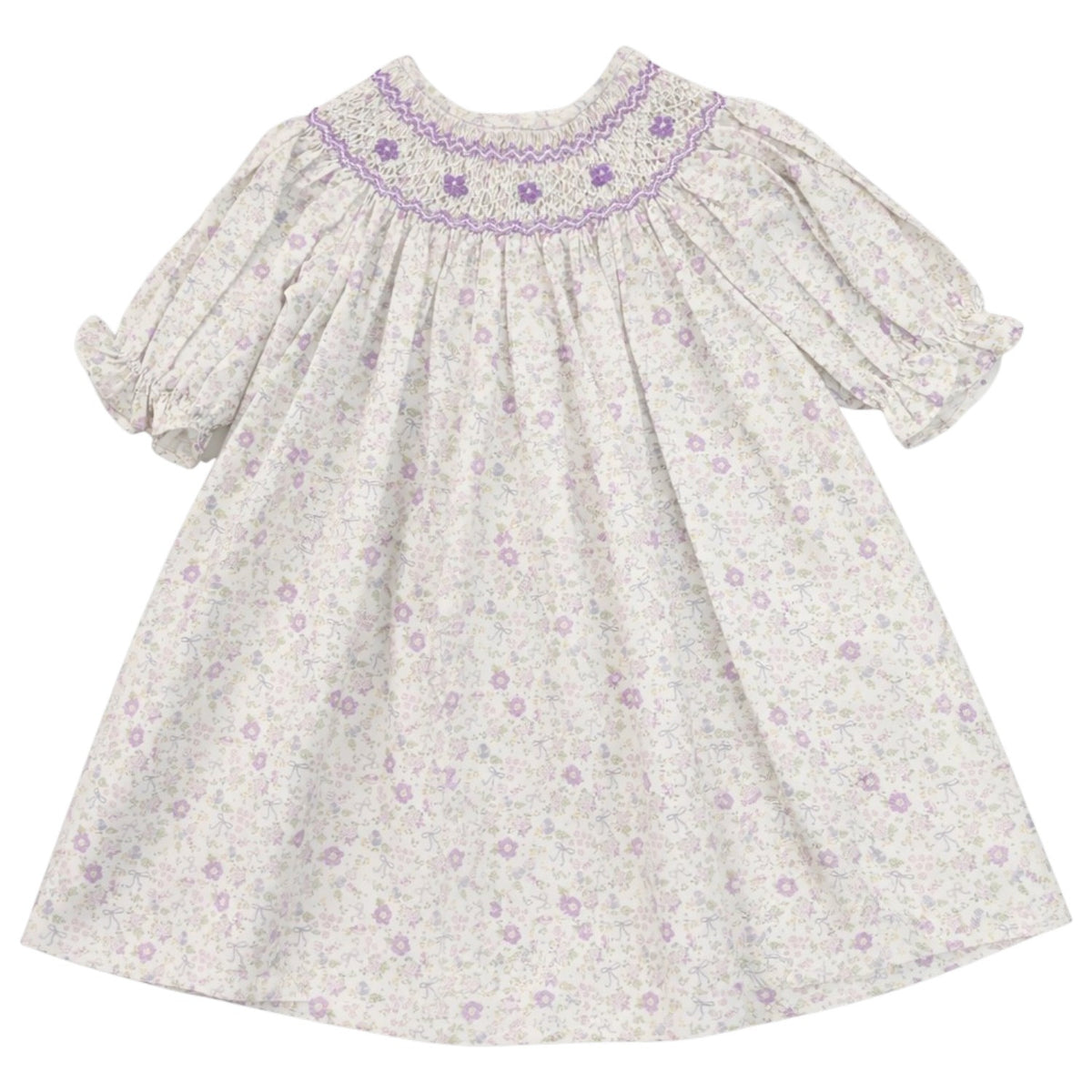 Sweet Dreams Ashley Smocked Floral Dress