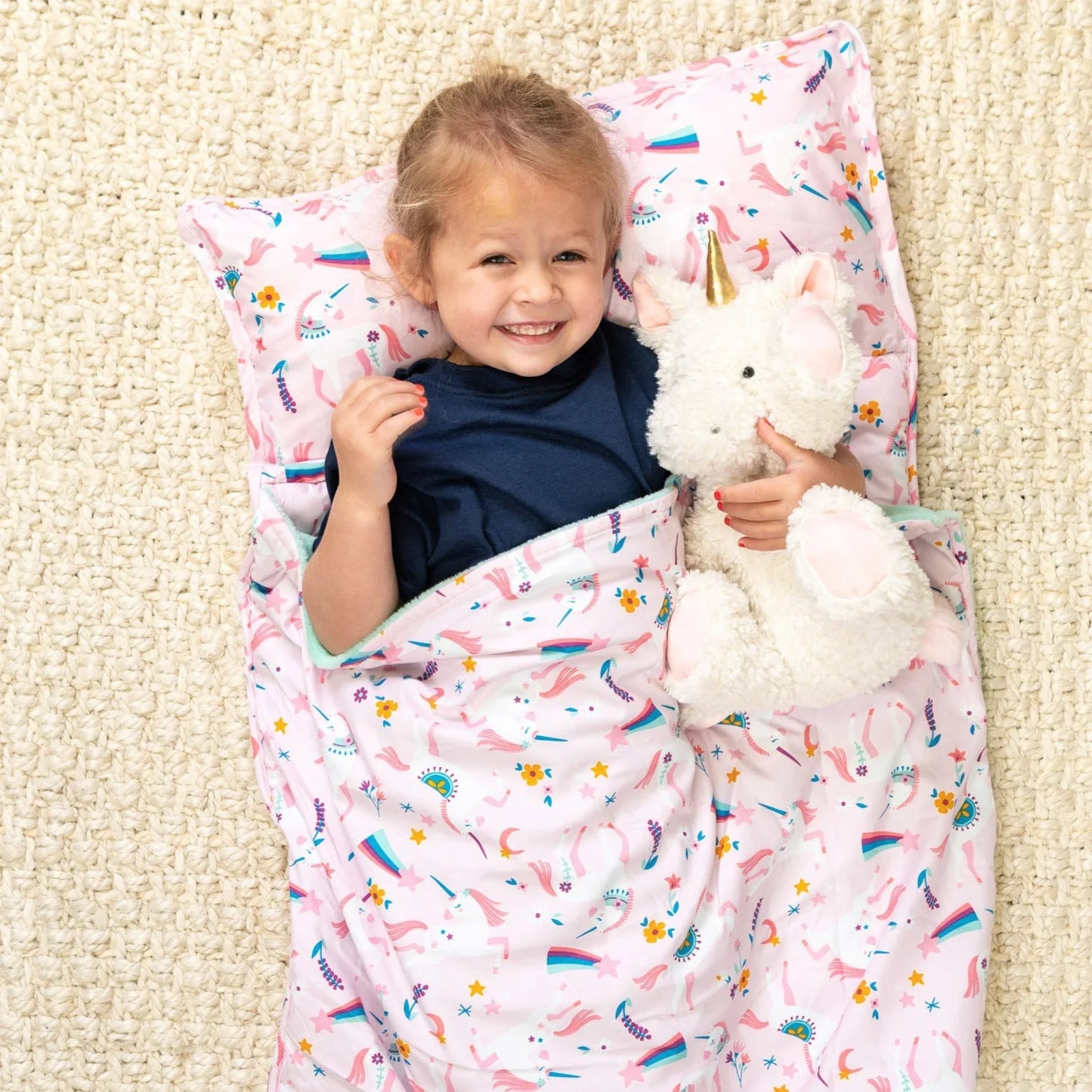 Stephen Joseph Unicorn All Over Print Nap Mats