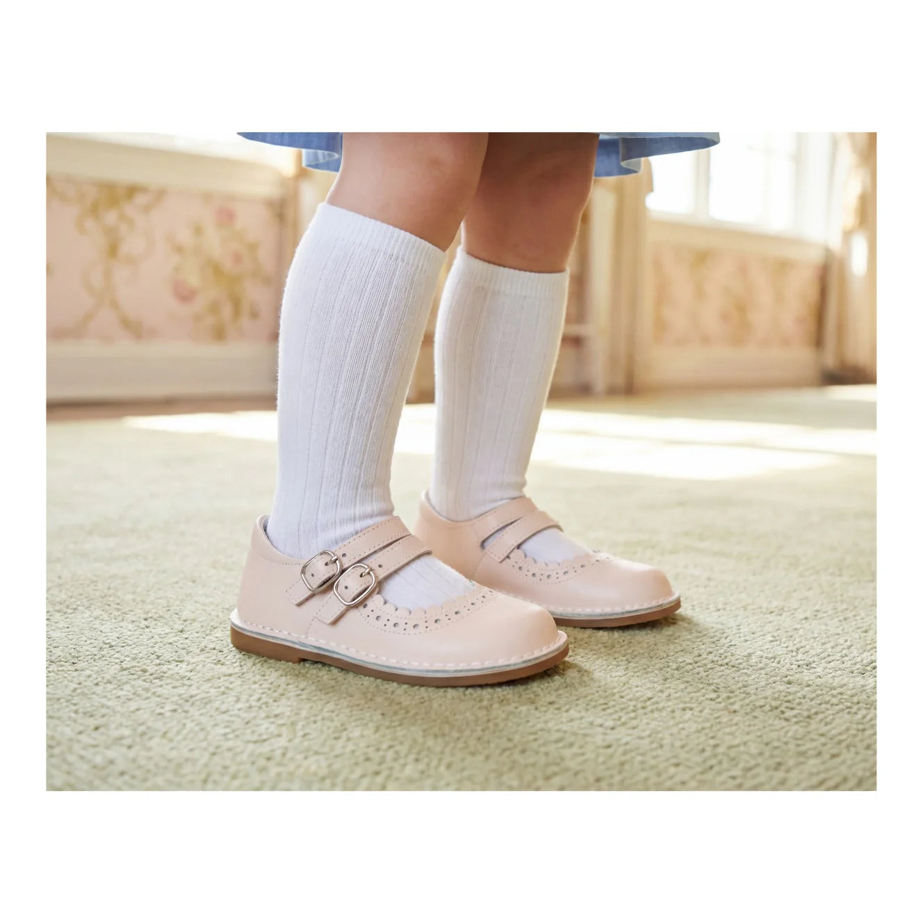 L'Amour Tatiana Double Strap Mary Jane