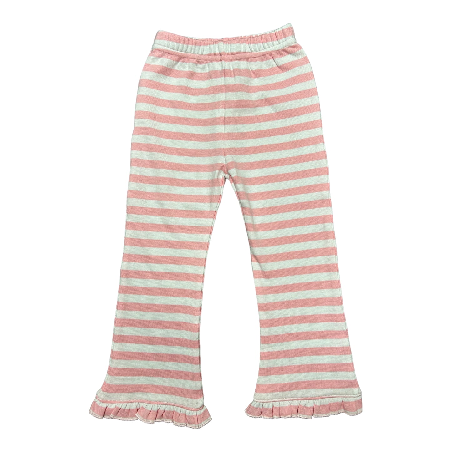 Luigi Striped Ruffle Flare Legging