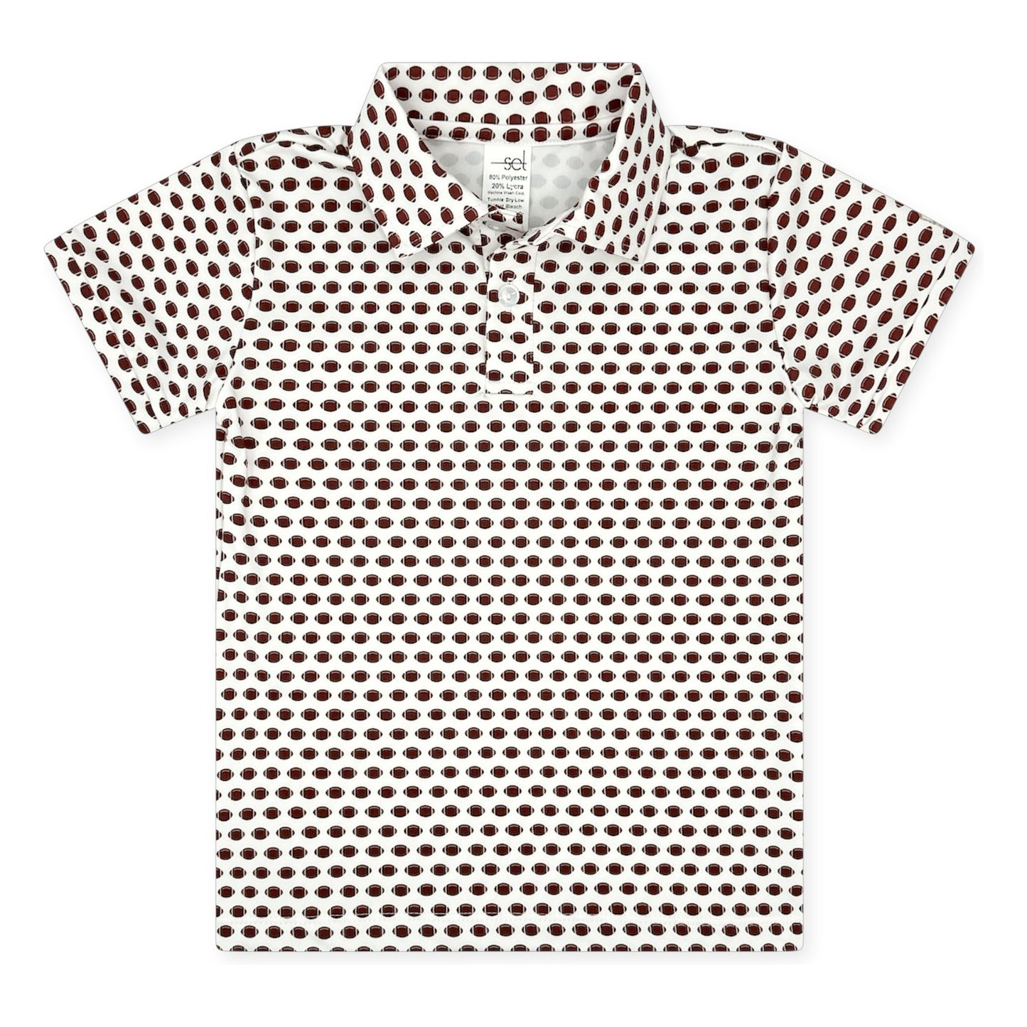 Set Athletics Parker Football Polo