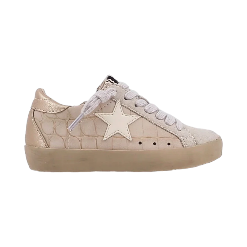 Shu Shop Paula Croco Toddler Sneaker