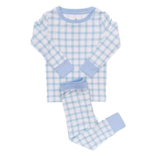 The Uptown Baby Plaid Lounge Set