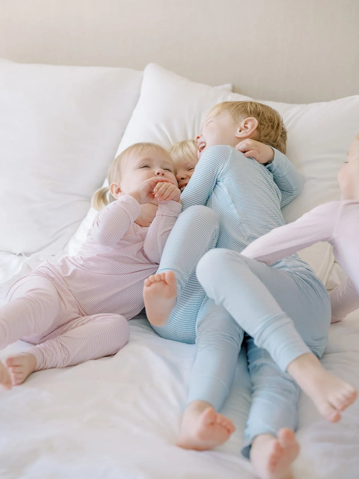 The Uptown Baby Mini Stripe Lounge Set