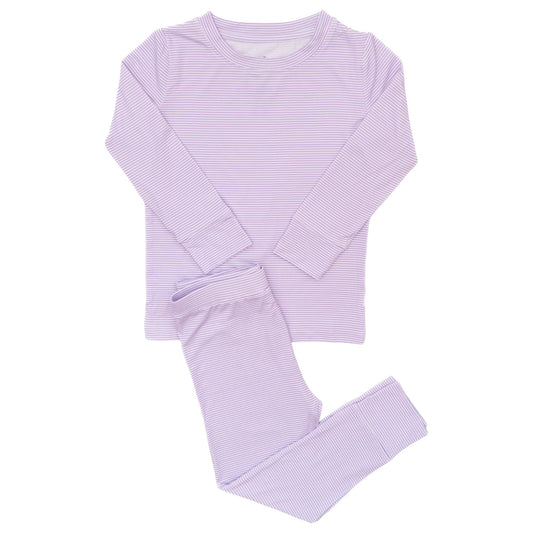 The Uptown Baby Mini Stripe Lounge Set