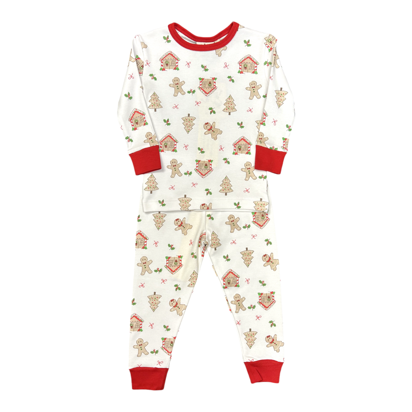 Luigi Gingerbread Print Loungerwear Set