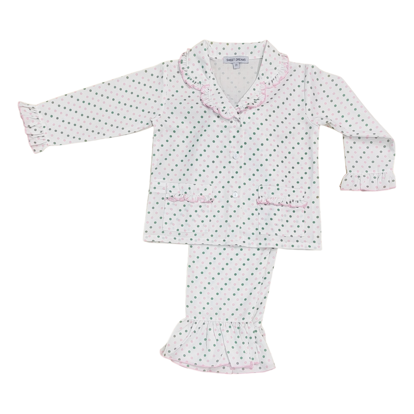 Sweet Dreams Polka Dot Loungewear Set