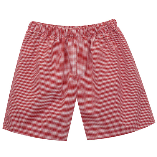 Vive La Fete Check Pull On Shorts