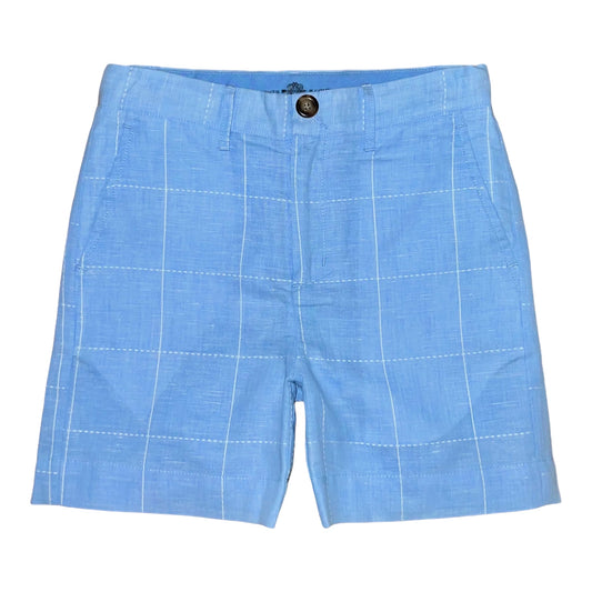 Brown Bowen Sweetgrass Linen Shorts