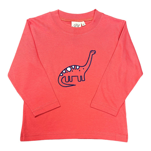 Luigi Brontosaurus Applique Tee