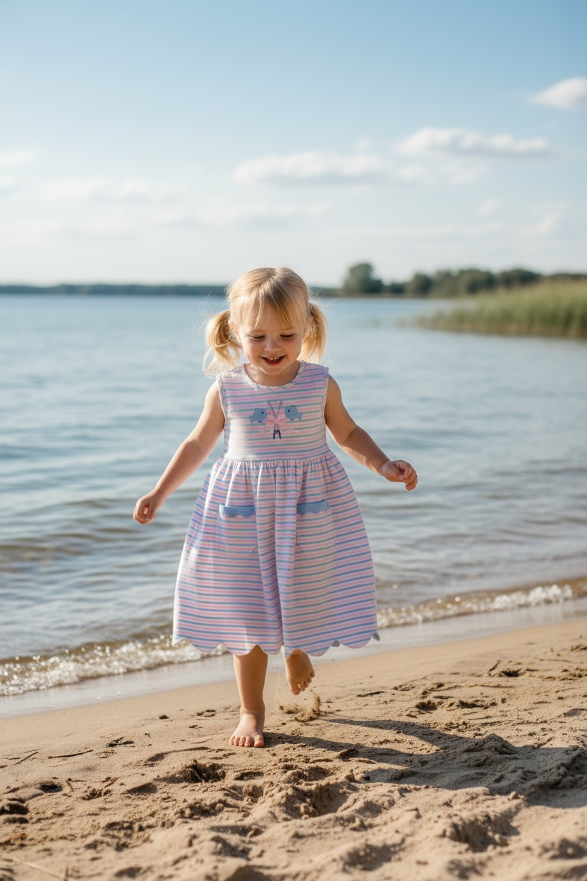 Ishtex Stripe Fishing Dress