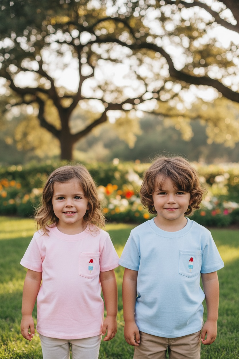 Itsy Bitsy Boom Pop Pocket T-Shirt