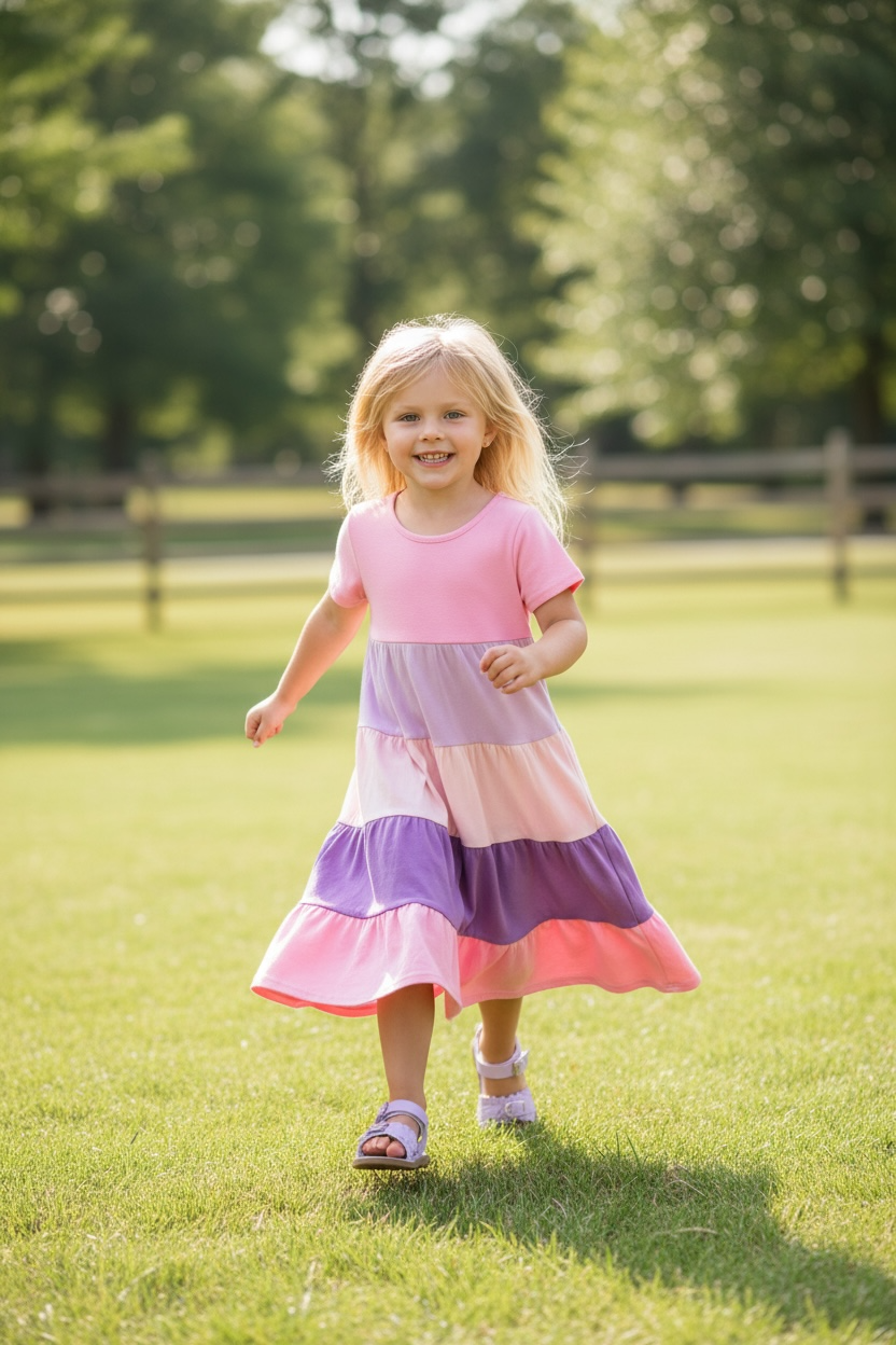 Millie Jay Maxi Tiered Dress