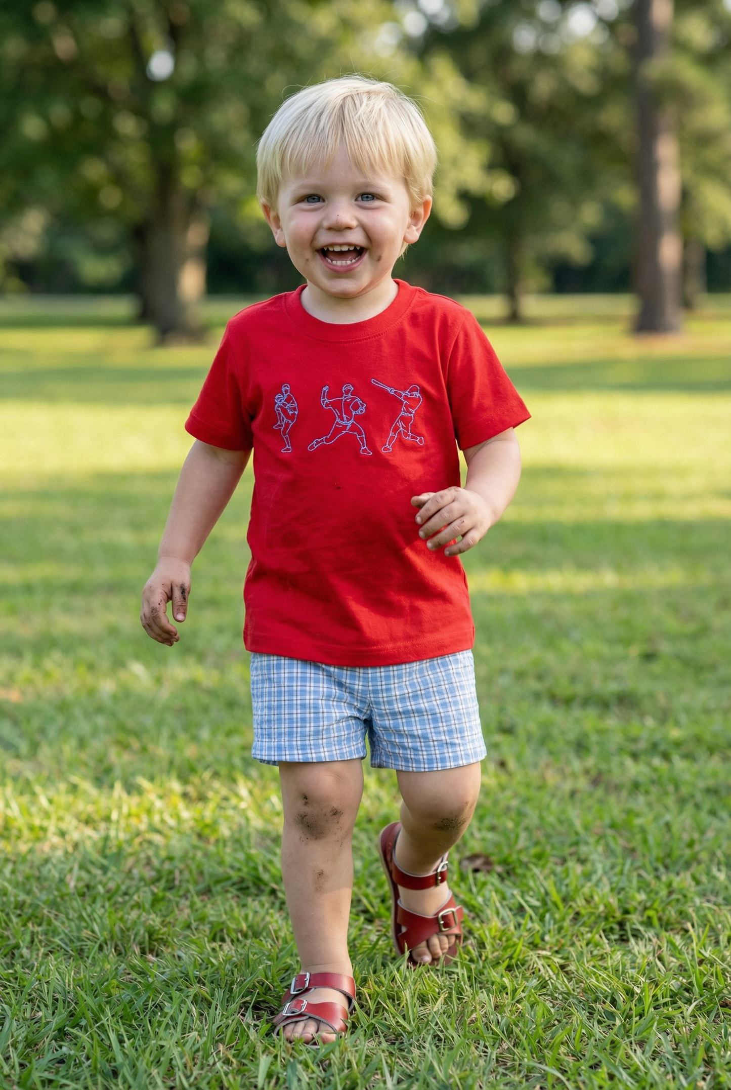 Whimsy Bay Batter Up Short Set