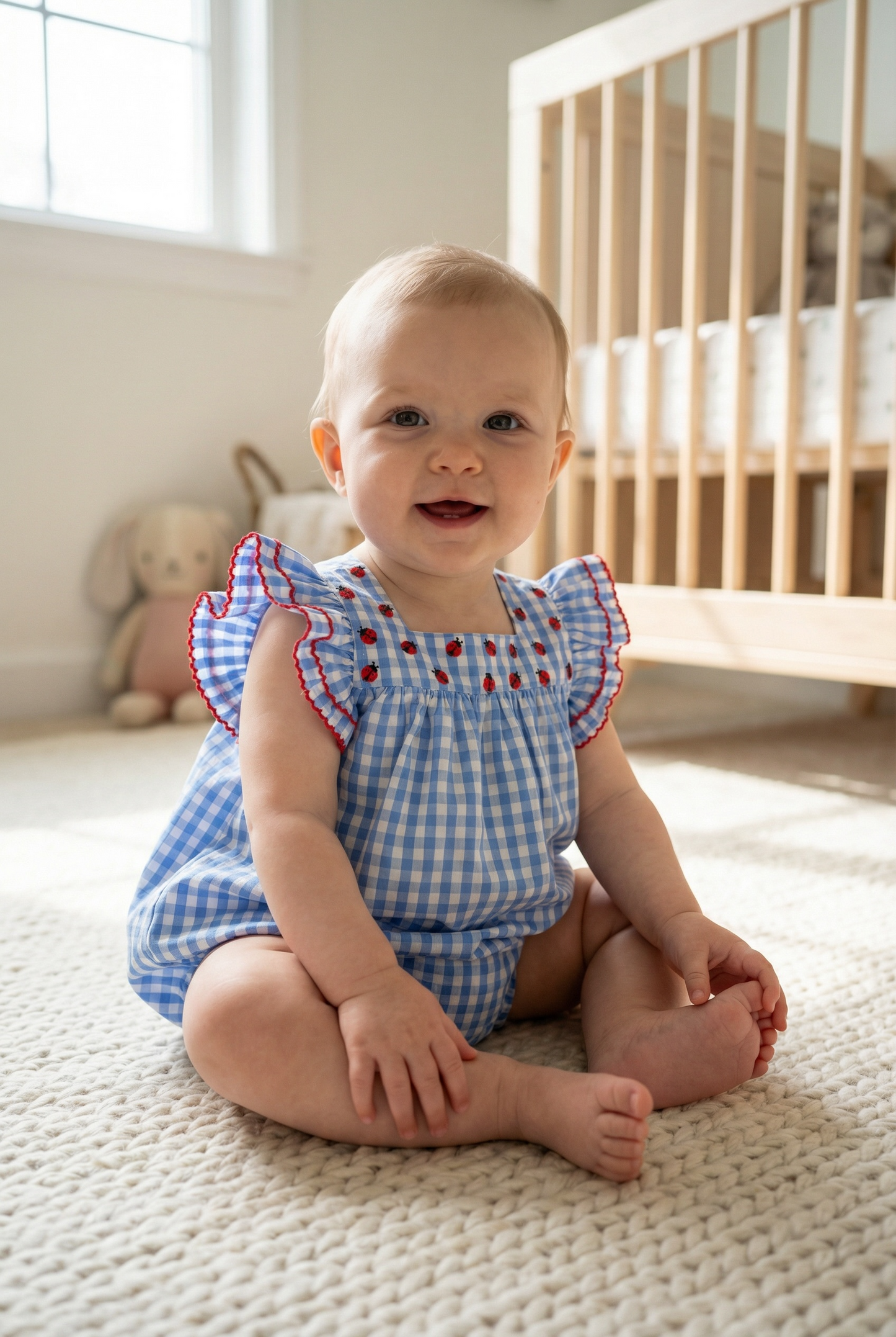 Whimsy Bay Ladybug Flutter Bubble