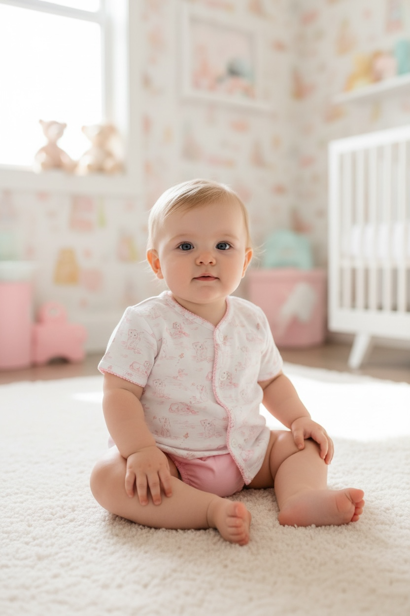 Cypress Row Snips & Snails Diaper Set