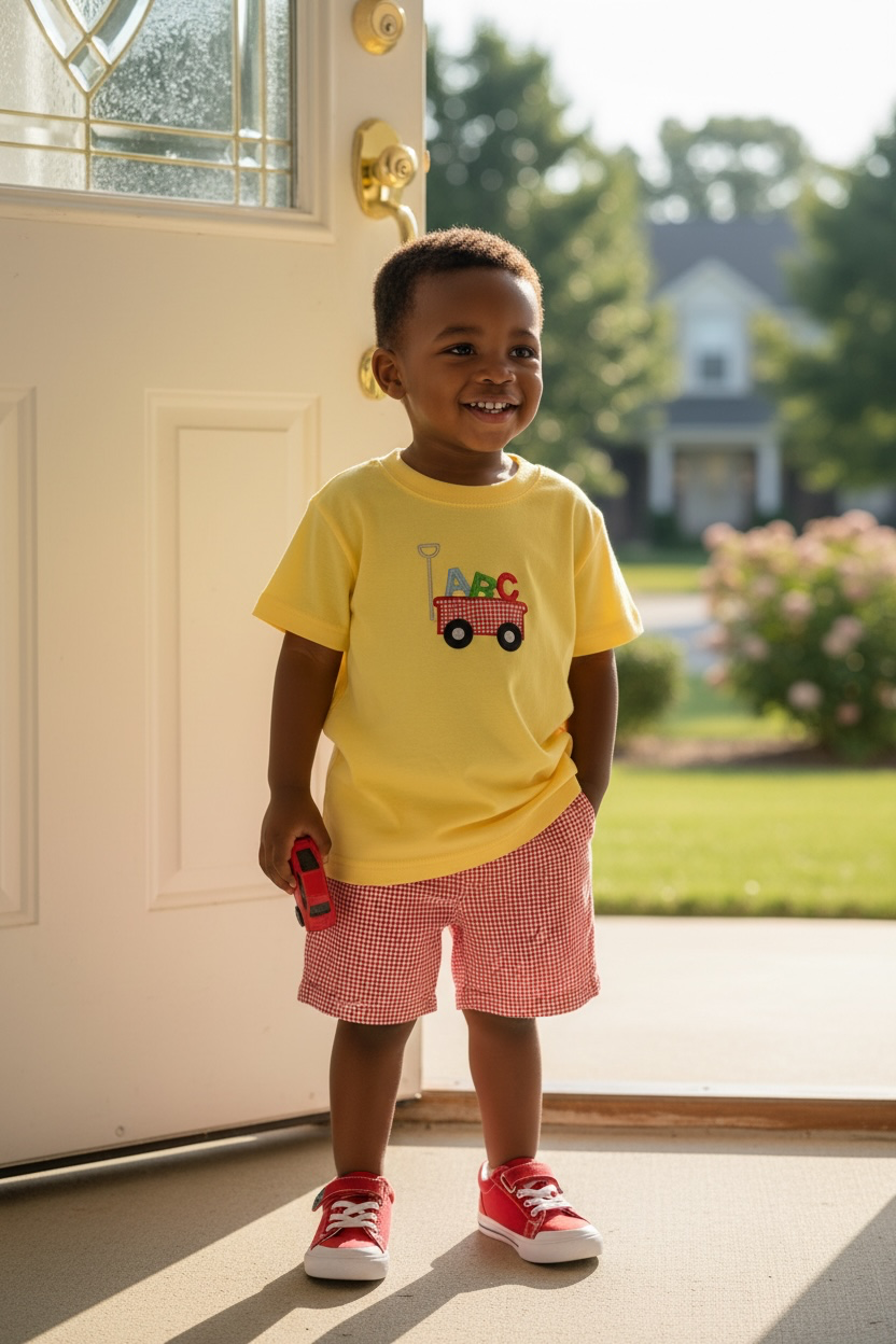Luigi ABC Wagon T-Shirt