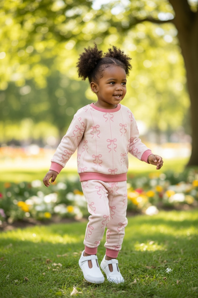Sage And Lily Bow Jogger Set