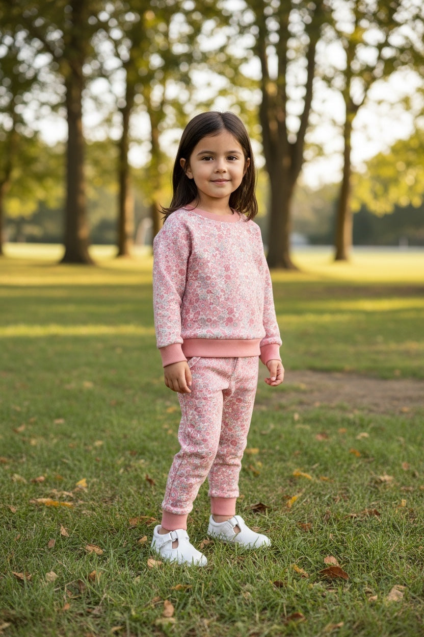 Sage And Lily Floral Jogger Set