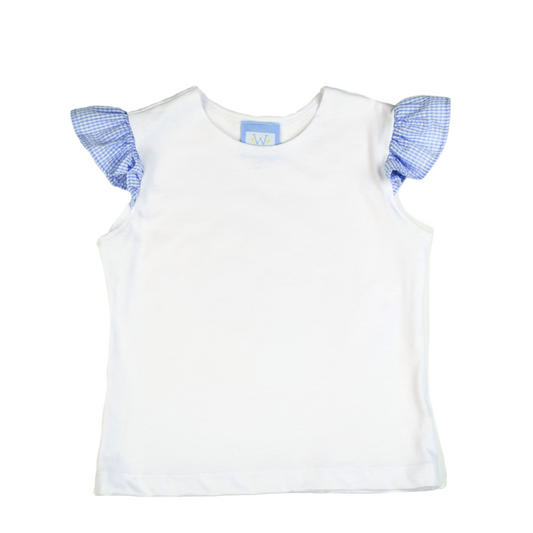 Funtasia Too Angel Ruffled Sleeve Tee