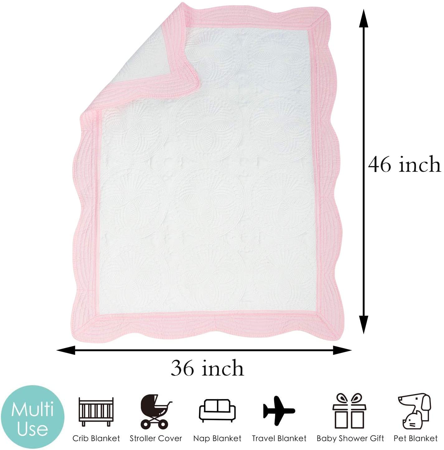 Zsa Zsa & Lolli Swaddle Quilt