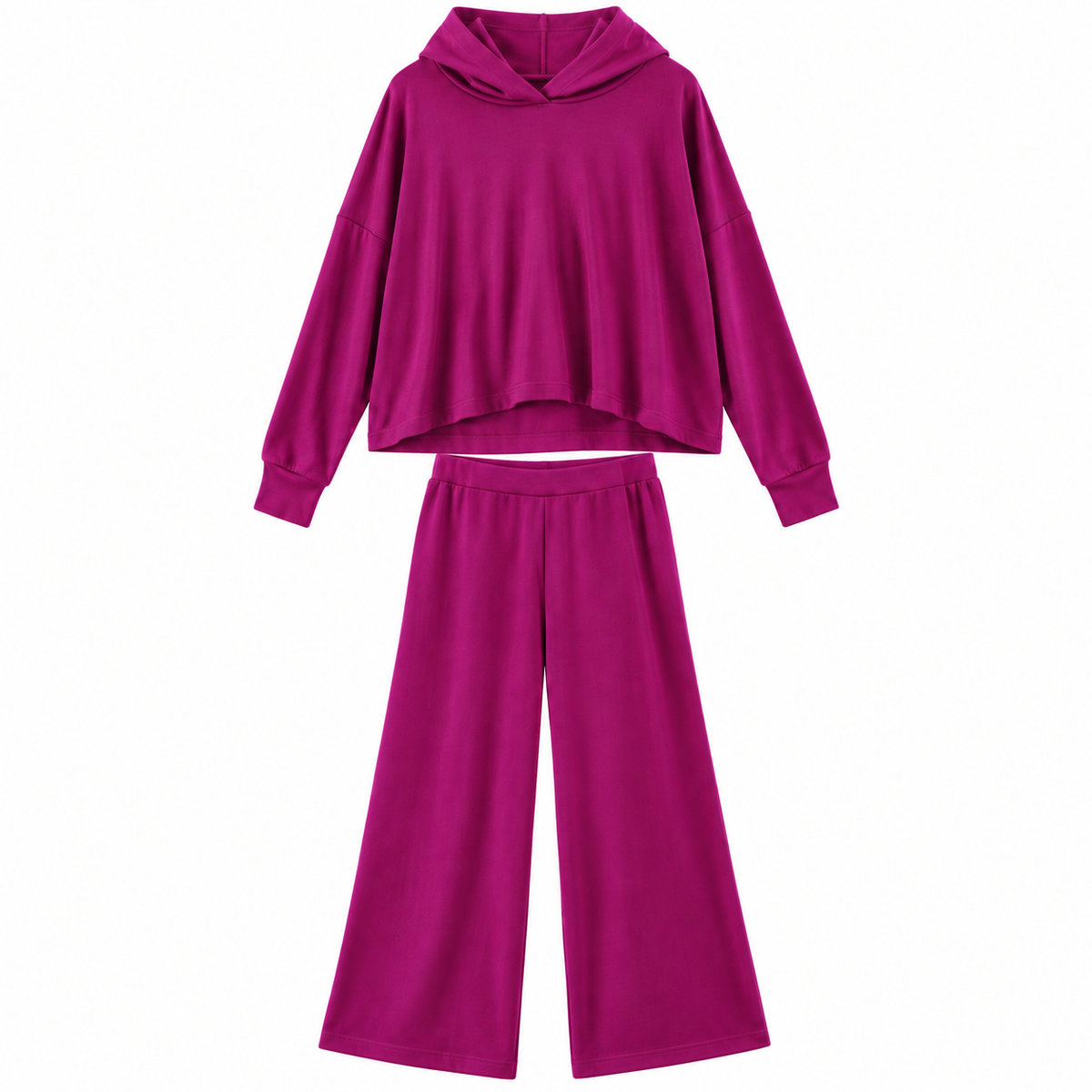 Area Code 407 Yala Hoodie Wide Leg Pant Set