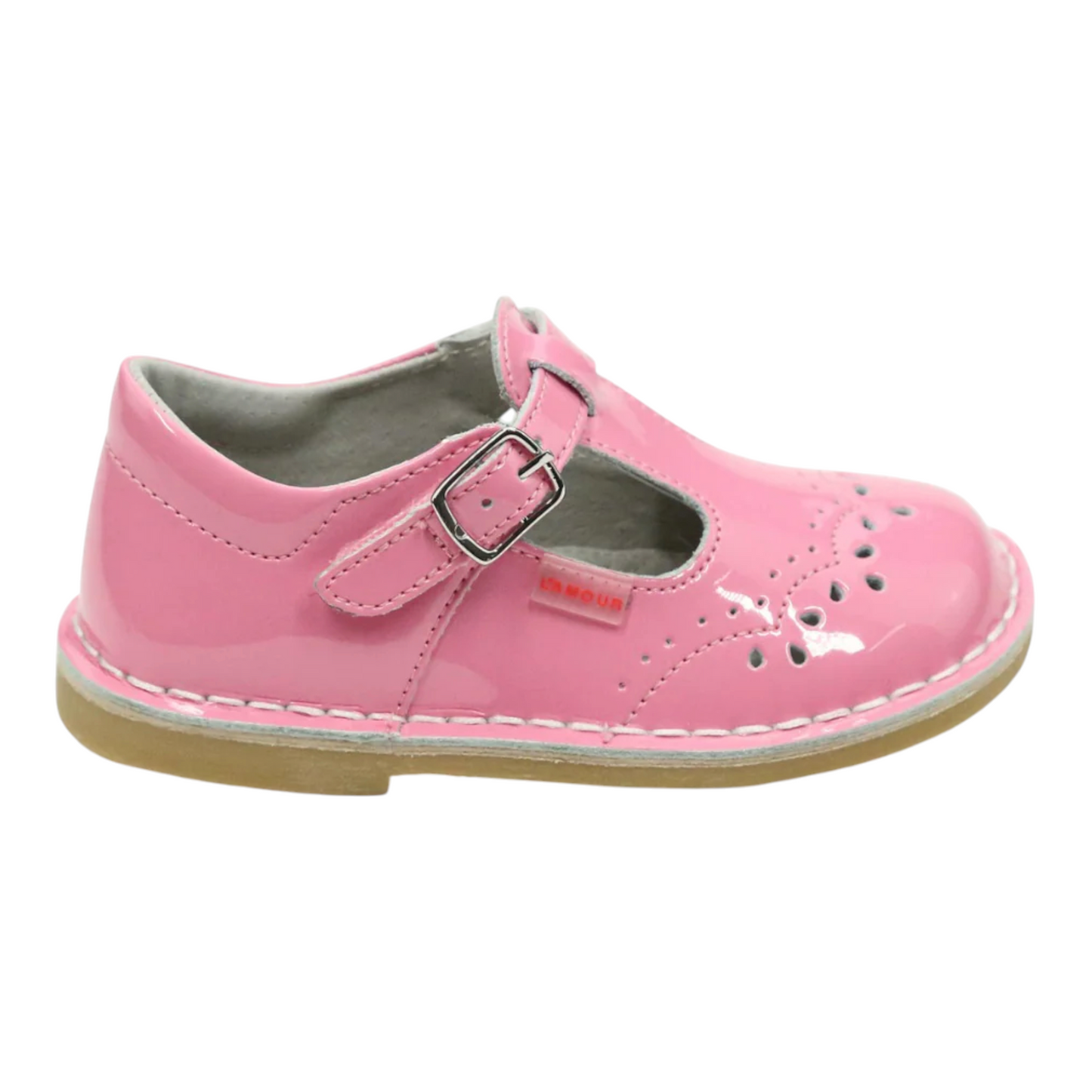 L'Amour Ruthie T-Strap Patent Mary Jane