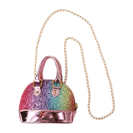 Sparkle Sisters Rainbow Glitter Bag