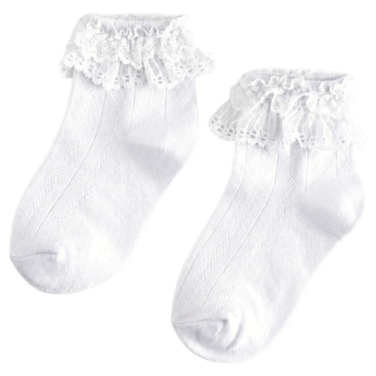 Little Stocking Co. Lace Bobby Socks