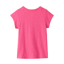 Load image into Gallery viewer, Hatley Chiffon Heart Tie Front Tee
