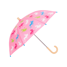 Load image into Gallery viewer, Hatley Mystical Unicorn Color Changing Umbrella