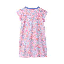 Load image into Gallery viewer, Hatley Ditsy Floral Short Sleeve Lounge Dress