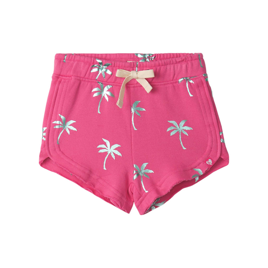 Hatley Shimmer Palms Pull On Shorts