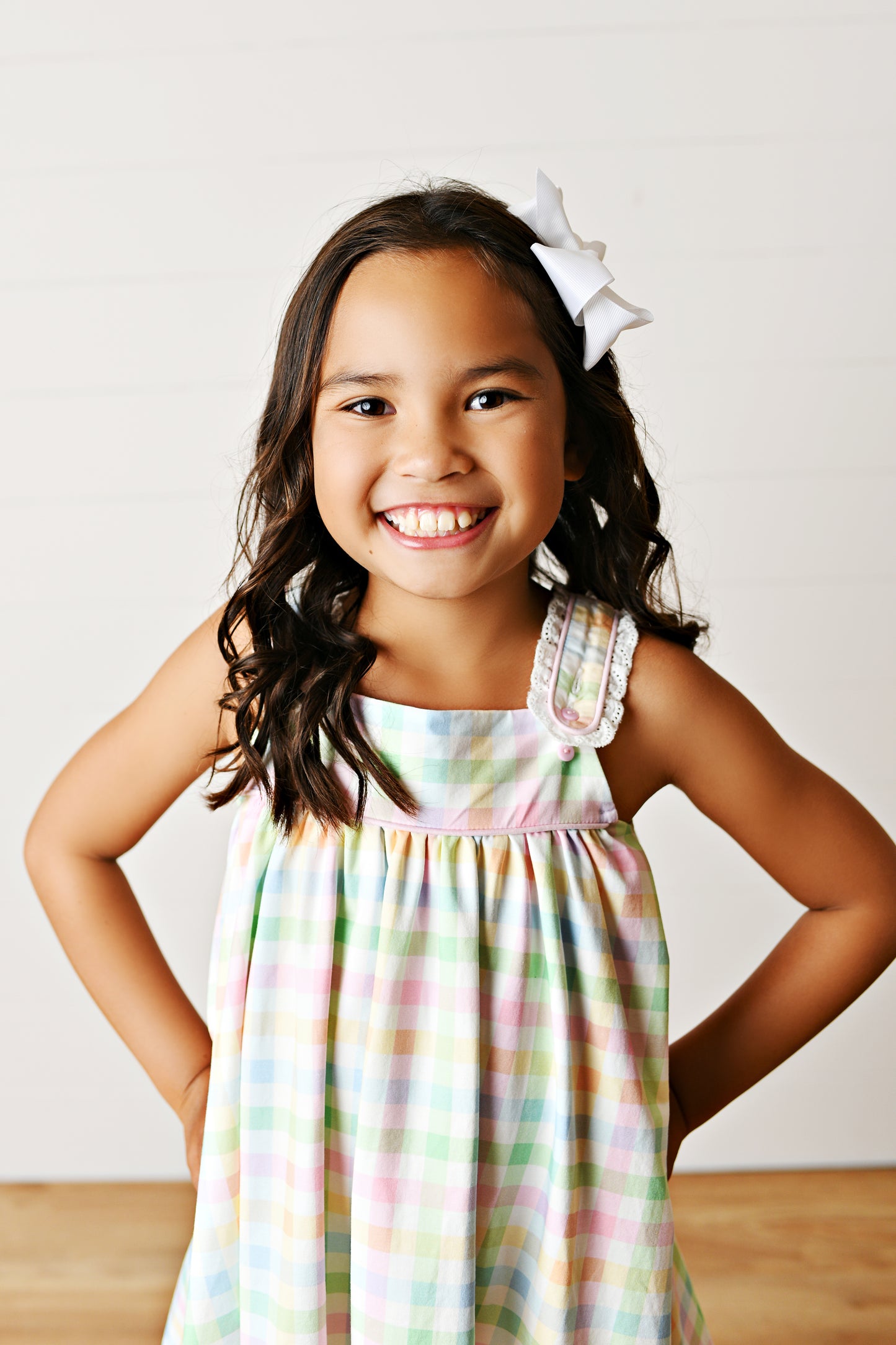 Swoon Baby Checked Sundress