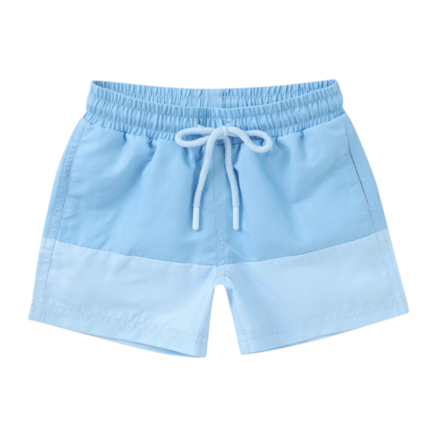 Swoon Baby Watercolor Block Swim Trunks
