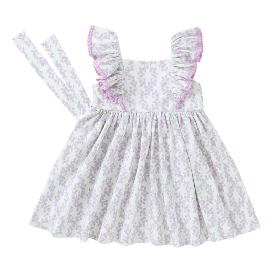 Swoon Baby Floral Garden Pinafore Dress