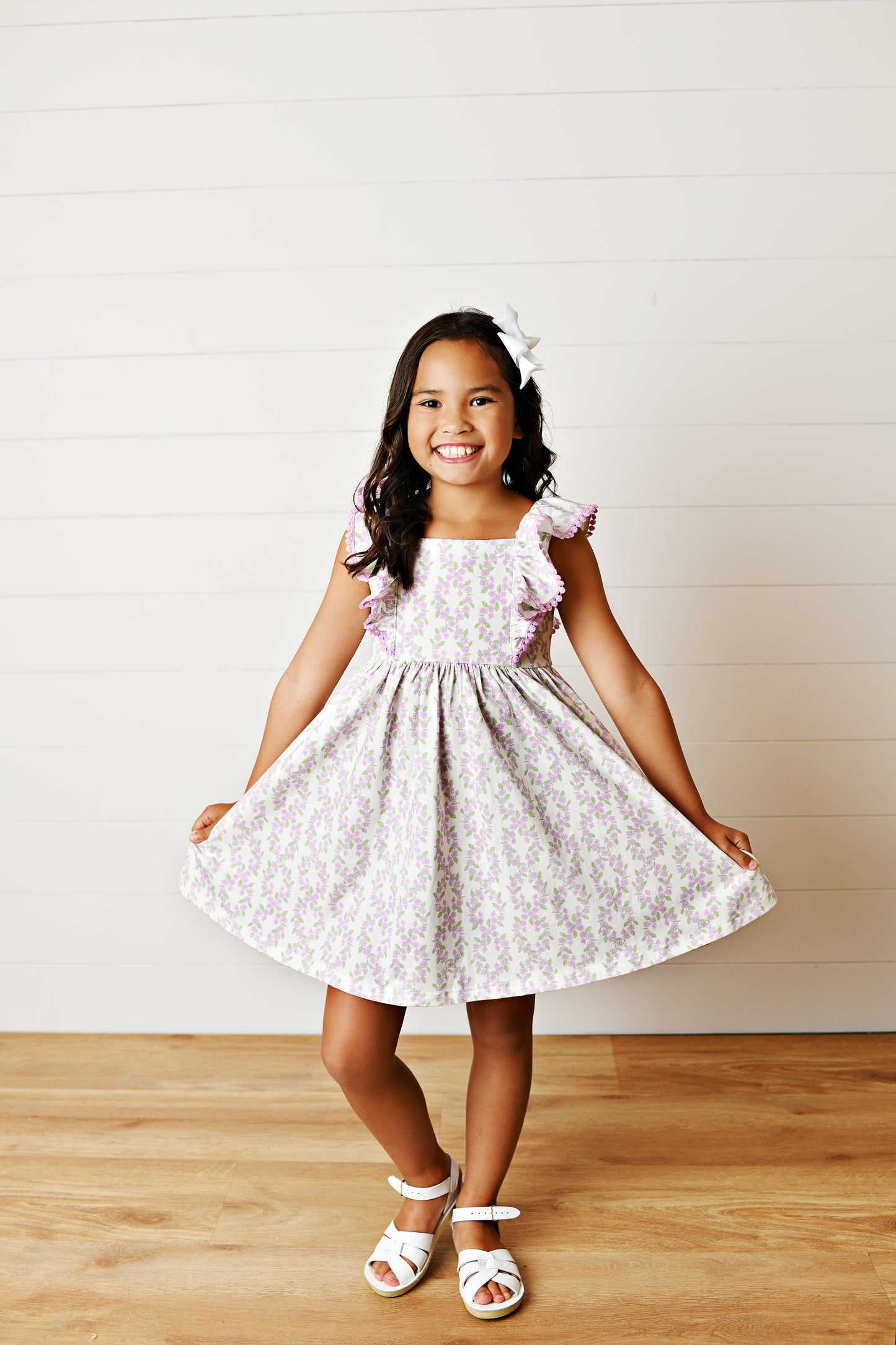 Swoon Baby Floral Garden Pinafore Dress