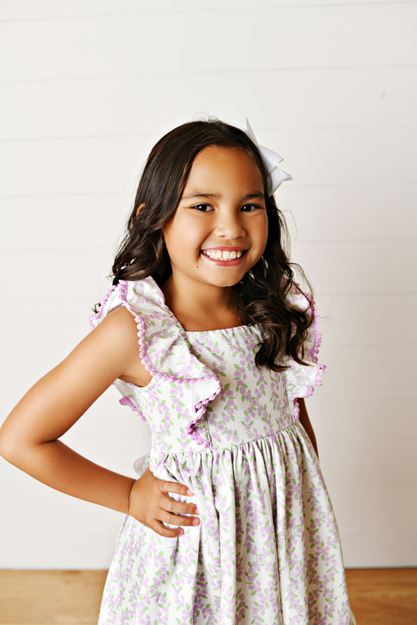 Swoon Baby Floral Garden Pinafore Dress