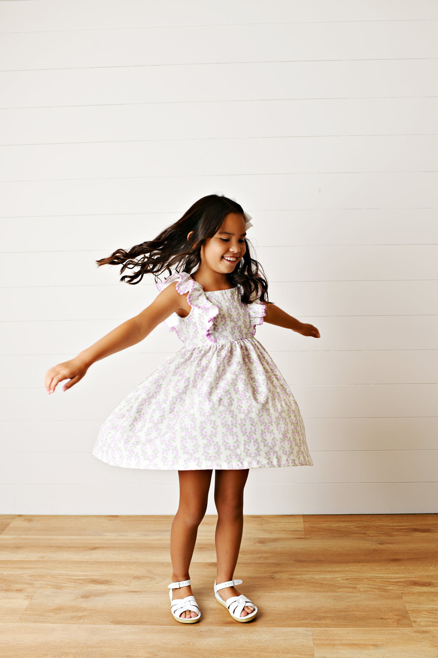 Swoon Baby Floral Garden Pinafore Dress