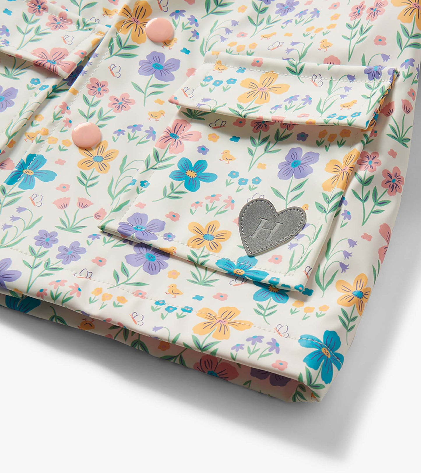 Hatley Little Garden Chicks Snap Raincoat