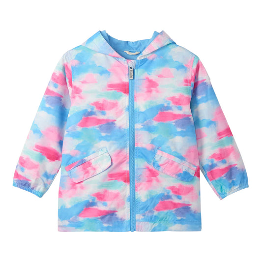Hatley Sunset Tie Dye Microfiber Field Jacket