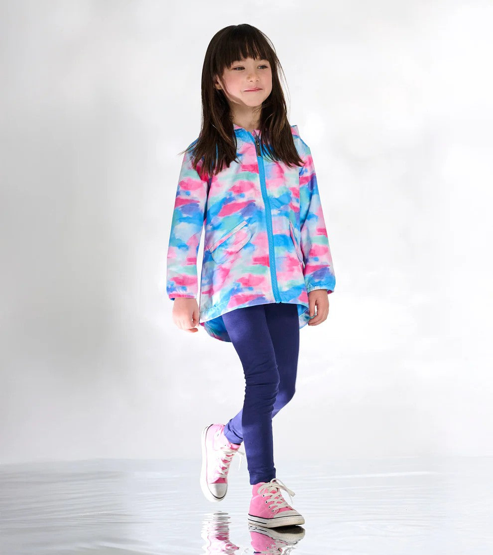 Hatley Sunset Tie Dye Microfiber Field Jacket
